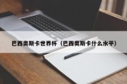 巴西奥斯卡世界杯（巴西奥斯卡什么水平）