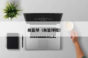 血篮球（血篮球鞋）